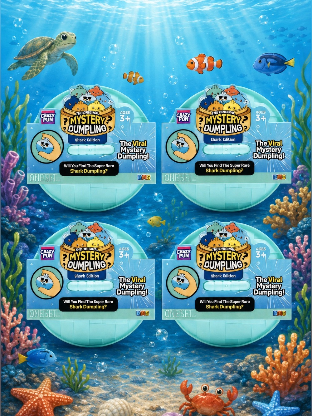 RMS Shark Dumpling 4 Pack